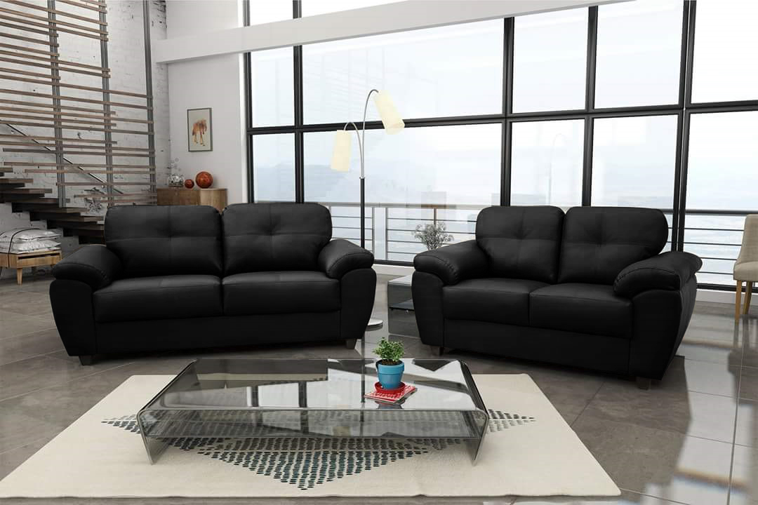 New York Leather Sofa Hi 5 Home Furniture, Capri Leather Sofa